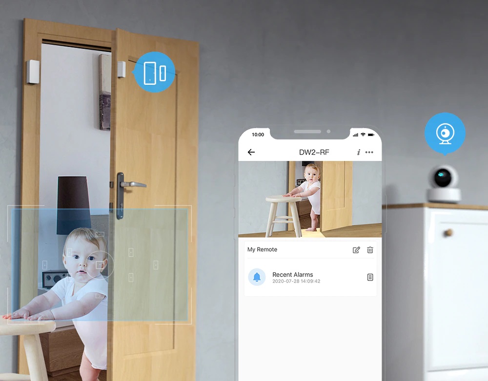 SONOFF DW2-RF - 433MHZ RF Wireless Door/Window Sensor - Image 6