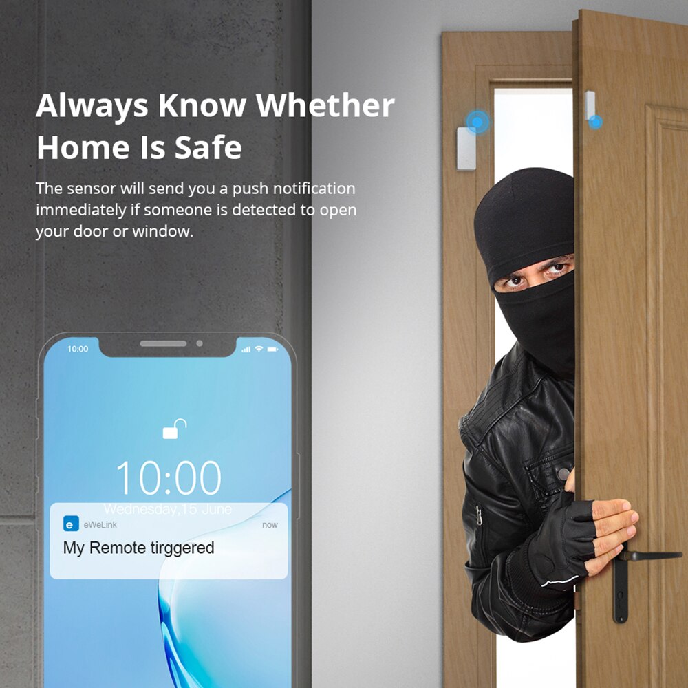 SONOFF DW2-RF - 433MHZ RF Wireless Door/Window Sensor - Image 7