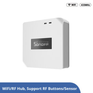 SONOFF RF BridgeR2 WiFi 433 MHz Wireless Controller eWelink APP Remote Control Smart Home Automation Work for Alexa Google Home